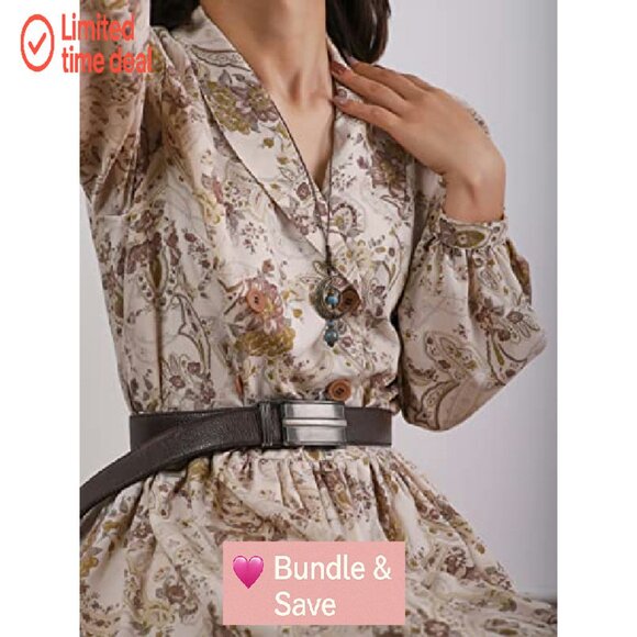 Adjustable Cord Lariat Necklace with Crescent Moon Pendant, Boho Statement - Picture 8 of 8